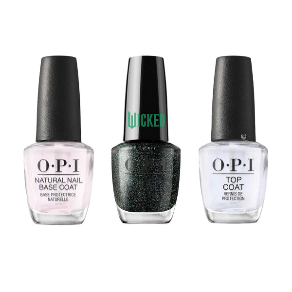 opi nail lacquer colours, opi nail lacquer nail polish, opi lacquer nail polish, opi nail lacquer nagellack, opi nail lacquer set, Top, Base & Colour Trio - Wicked Holiday Collection