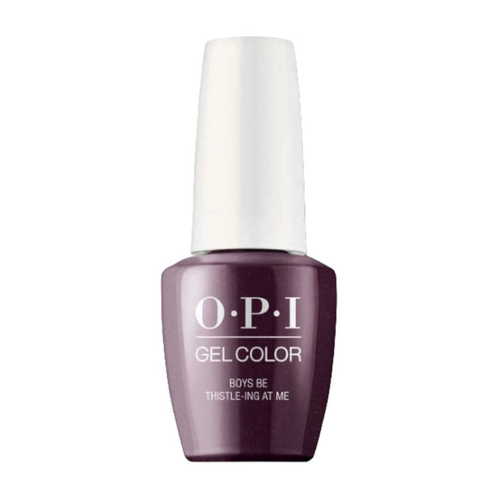 opi gel polish, opi gel color Boys Be Thistle-ing At Me #GCU17  