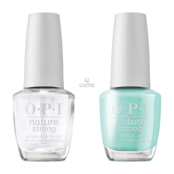 OPI Nature Strong Top and Colour Combo NAT017 Cactus What You Preach, victoria nails & spa