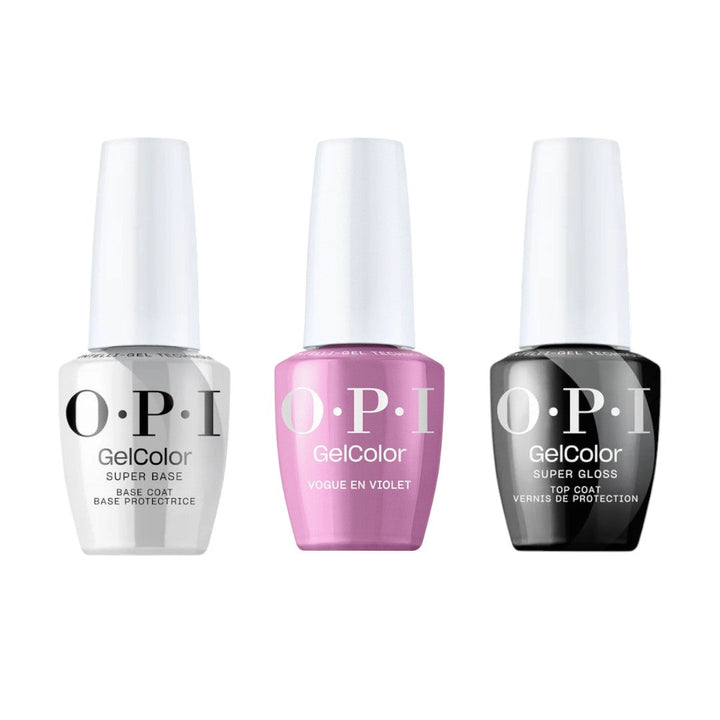 OPI Gel Top Coat, Base Coat and Colour Trio from Make 'Em Jelly Collection, gel nail polish kit, gel manicure kit, gel polish kit, gel top coat, gel base coat