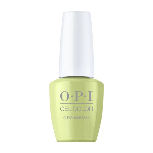 opi gel polish, opi gel color Clear Your Cash #GCS005  