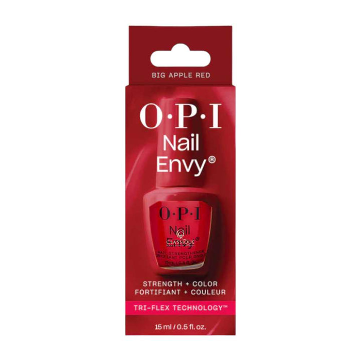 opi nail strengthener envy Big Apple Red, opi nail strengthener envy, nail polish for nail biters, opi products canada
