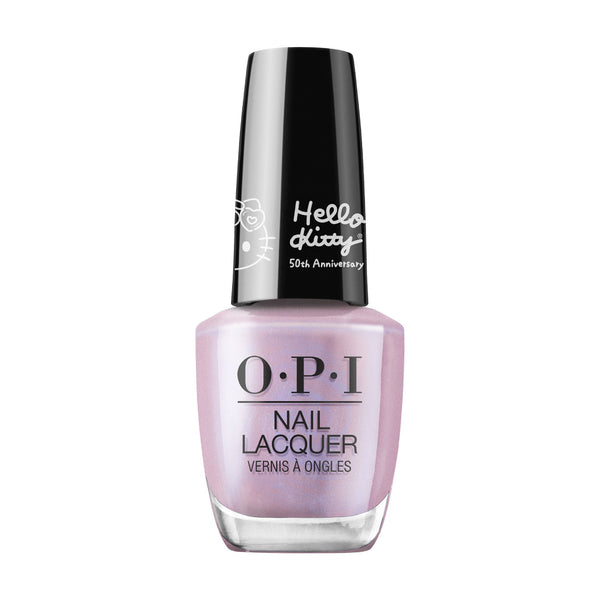 OPI semi-sheer lavender Lacquer Nail Polish, Supercute Color, Hello Kitty Collection, opi nail lacquer nail polish, nail polish on gel