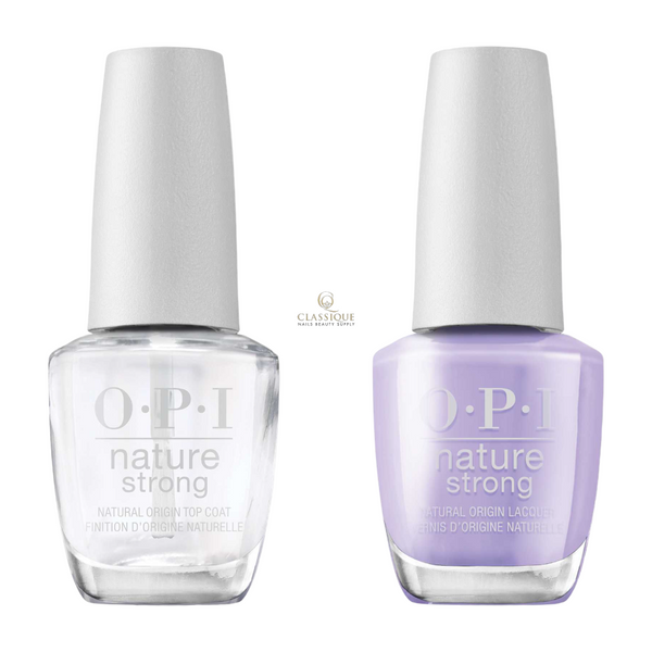 OPI Nature Strong Top and Colour Combo NAT021 Spring Into Action, nails shop prices