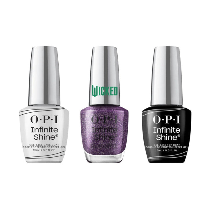 OPI Infinite Shine 2, opi nail polish infinite shine 2, opi nail lacquer gel, Top, Base & Colour Trio - Wicked Holiday Collection