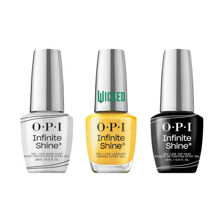 OPI Infinite Shine 2, opi nail polish infinite shine 2, opi nail lacquer gel, Top, Base & Colour Trio - Wicked Holiday Collection
