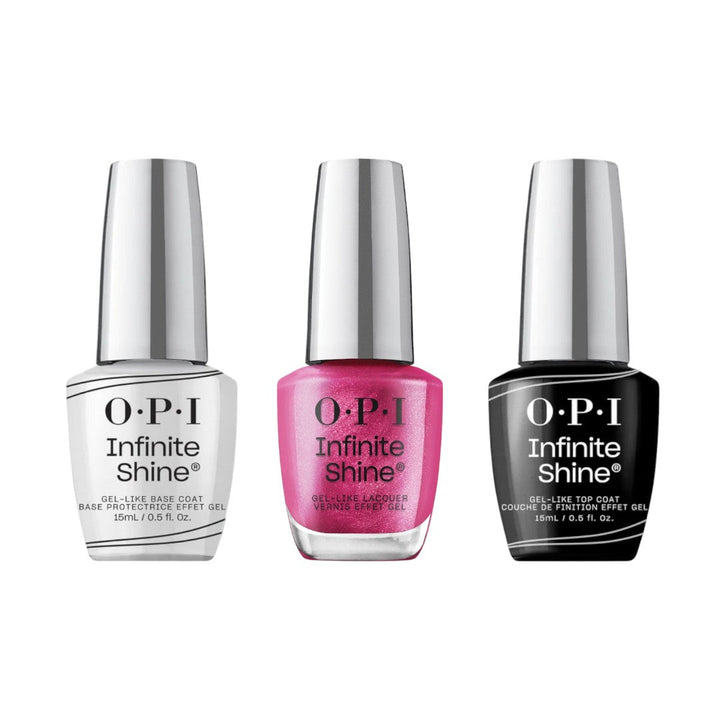 OPI Infinite Shine - Top, Base & Colour Trio - Metallic Mega Mix Collection
