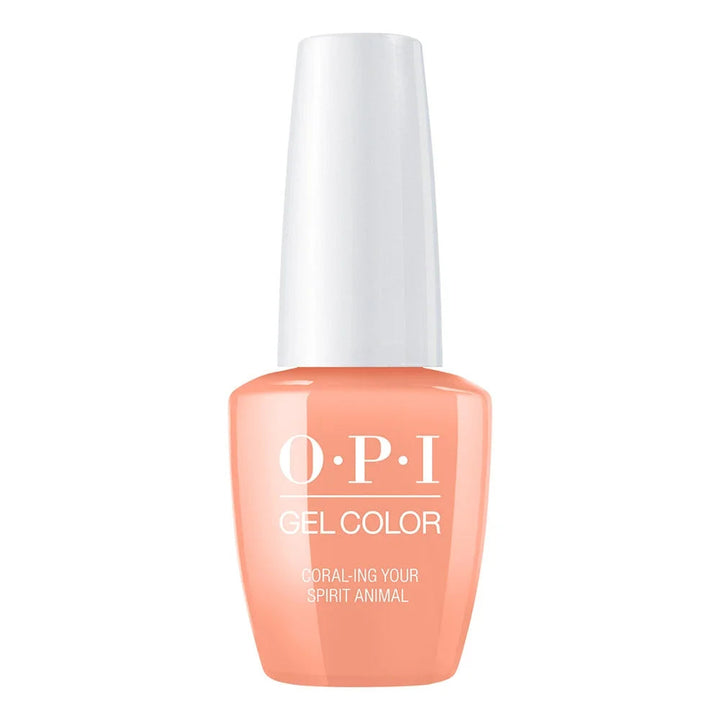 opi gel polish, opi gel color Coral-ing Your Spirit Animal #GCM88  