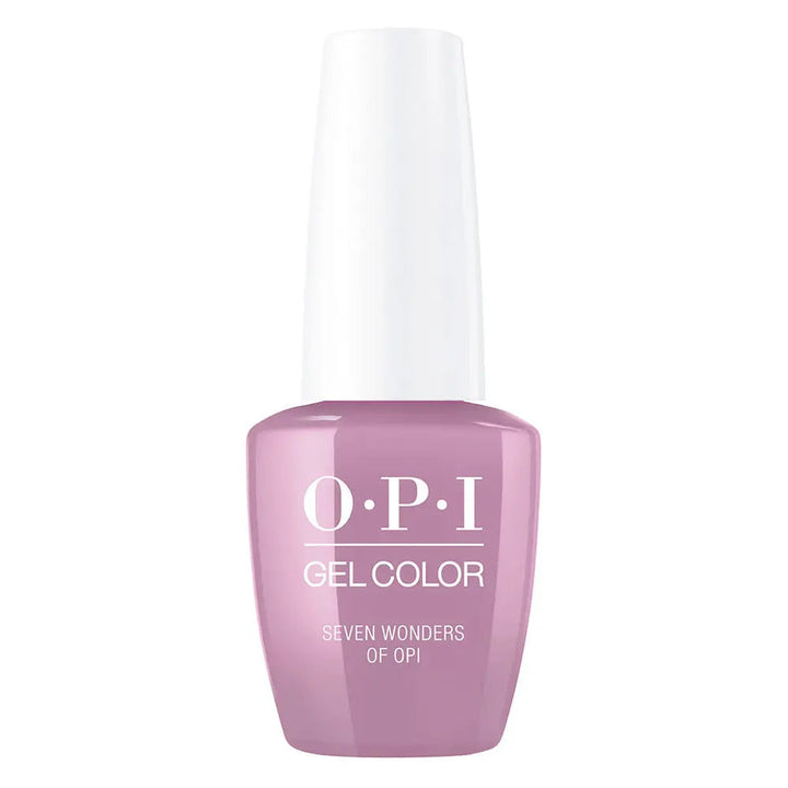 pink purple blue, opi gel polish Seven Wonders Of OPI