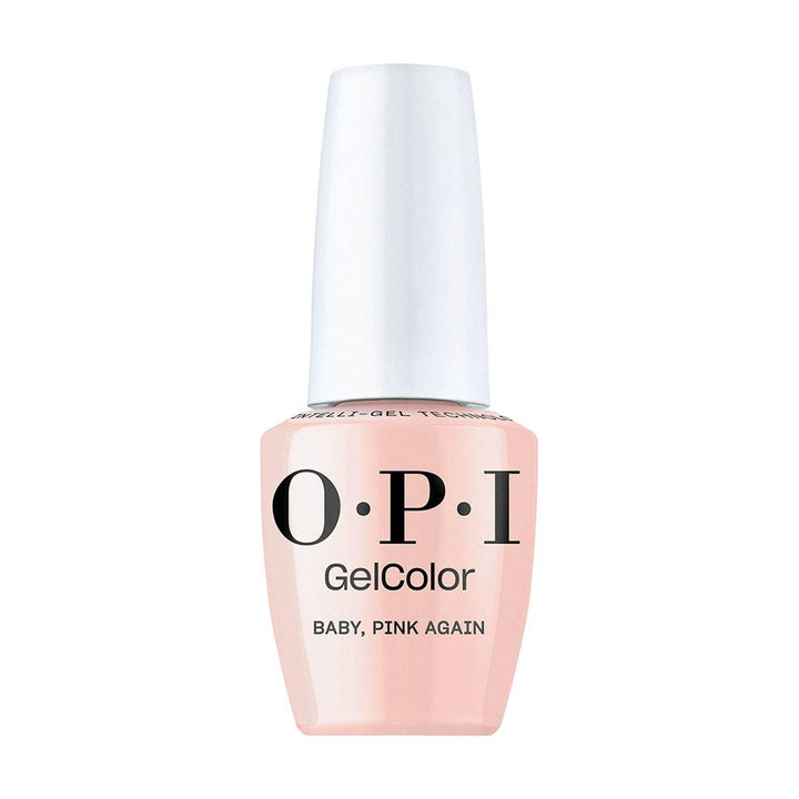 OPI Gel Polish Baby, Pink Again GCS050, gel nail places near me, gel nail shops near me, intelligel