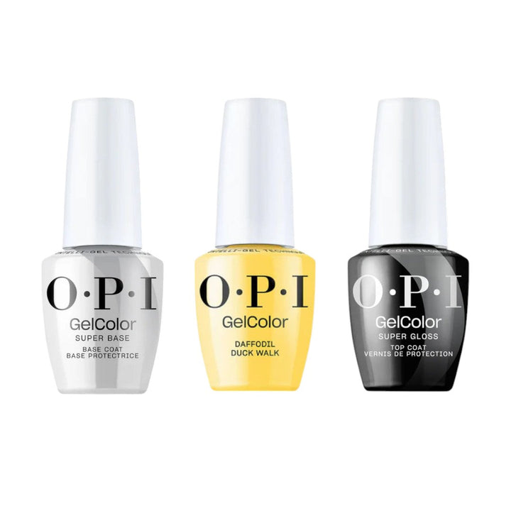 OPI Gel Top Coat, Base Coat and Colour Trio from Make 'Em Jelly Collection, gel nail polish kit, gel manicure kit, gel polish kit, gel top coat, gel base coat