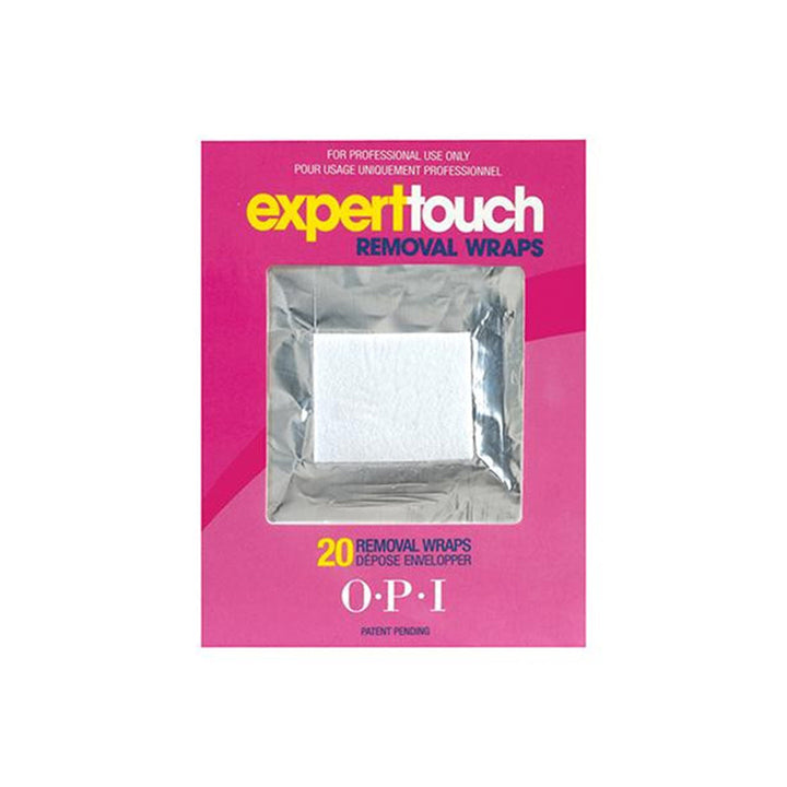 OPI Expert Touch Nail Polish Removal Wraps 20pcs, nail wraps canada