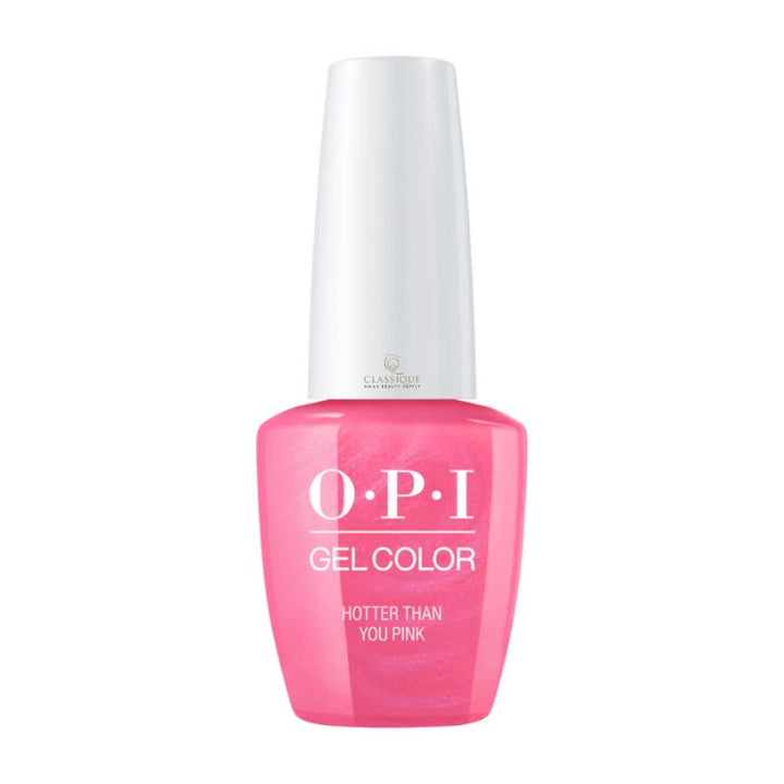 opi gel polish, opi gel color Hotter Than You Pink #GCN36 