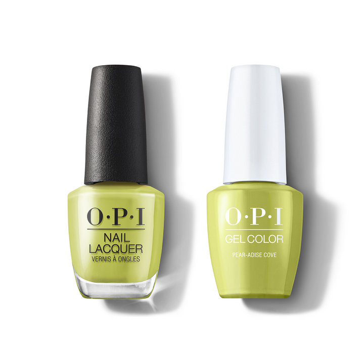 opi gel polish & matching opi nail lacquer N86 Pear-adise Cove