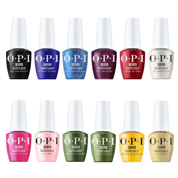 OPI Wicked Holiday 2024 Collection, OPI Gel Polish, opi wicked holiday 2024 collection, nail polish set, opi gel shades, set gel nail polish