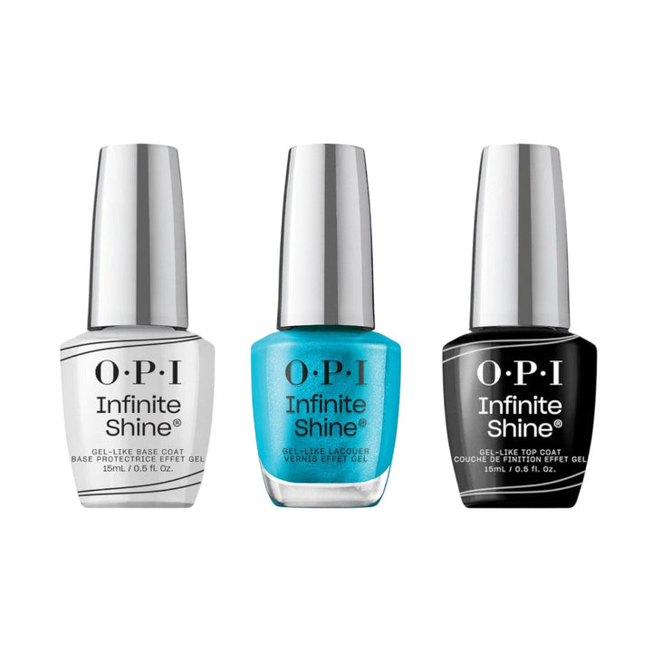 OPI Infinite Shine - Top, Base & Colour Trio - Metallic Mega Mix Collection
