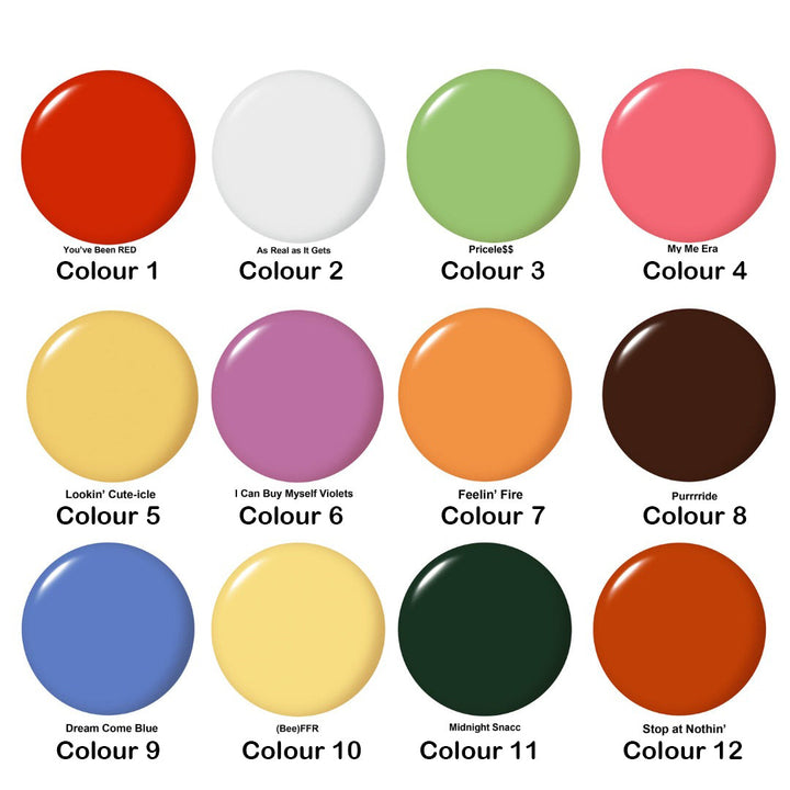 nail polish set, opi nail polish, opi my me era summer 2024 collection