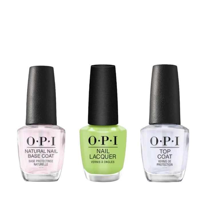 OPI Lacquer - Top, Base & Colour Trio "Summer Make The Rules 2023 Collection" - Classique Nails Beauty Supply