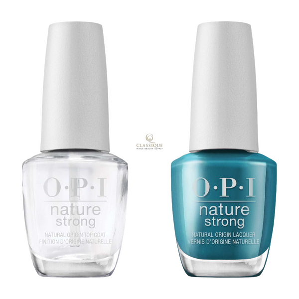 OPI Nature Strong Top and Colour Combo NAT018 All Heal Queen Mother Earth, victoria nails spa