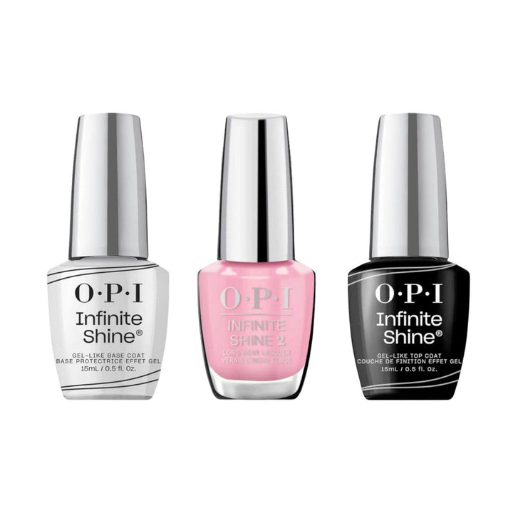 nail paint set, OPI Infinite Shine Top, Base & Colour Trio Summer Make The Rules 2023 Collection