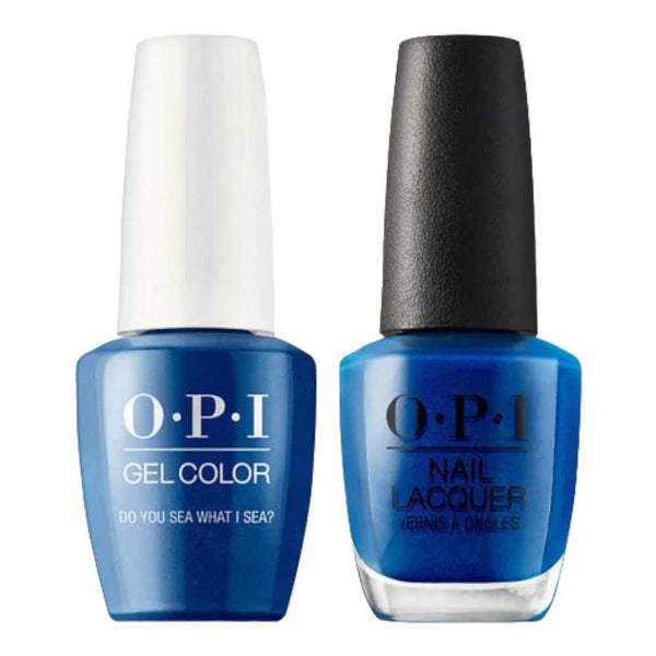 navy blue nail polish, opi do you sea what i sea