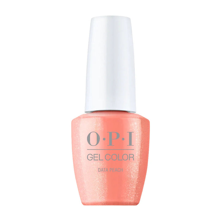 opi gel polish, opi gel color Data Peach #GCS008  