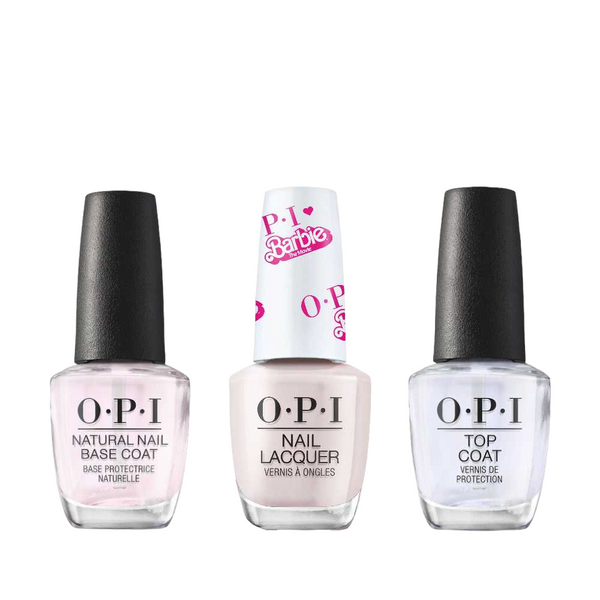 barbie nails, opi nail lacquer barbie the movie collection