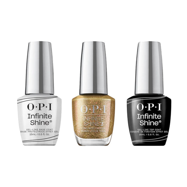 OPI Infinite Shine - Top, Base & Colour Trio "Terribly Nice Holiday 2023 Collection"
