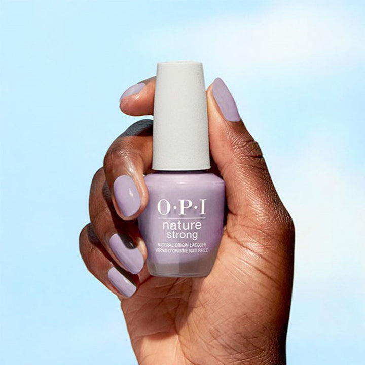 OPI Nature Strong Right As Rain NAT028, magenta nail polish