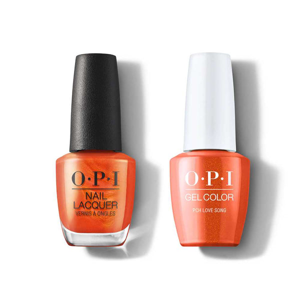 opi gel polish & matching opi nail lacquer N83 PCH Love Song