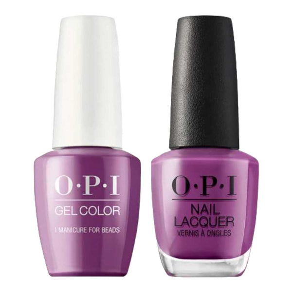 gel polish manicure