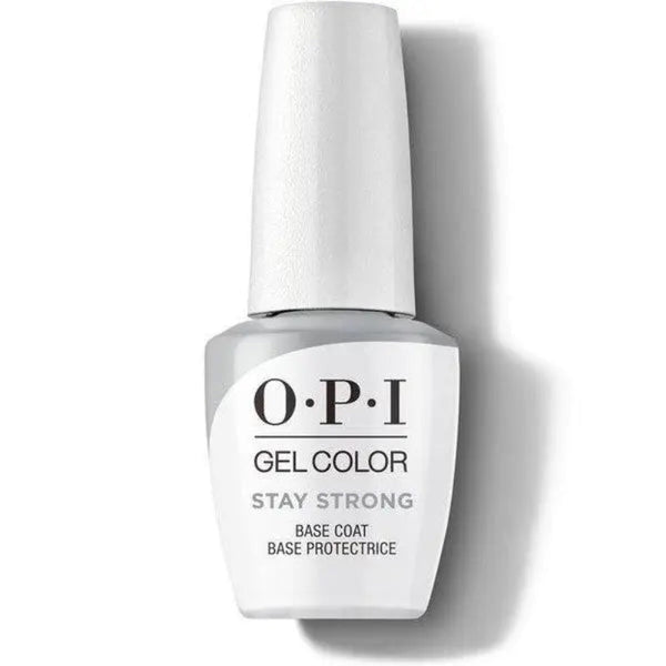 OPI Gel Stay Strong Base Coat, Chip Free Formula Base Coat, opi calcium, gel for gel nails