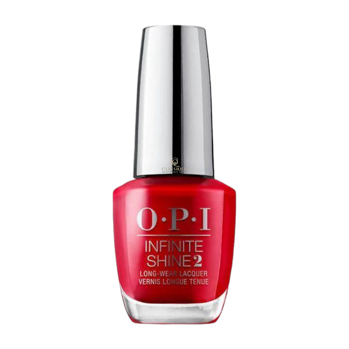 OPI Infinite Shine - Unequivocally Crimson ISL09, opi nail polish