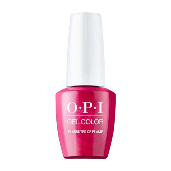 opi gel polish, hot pink toe nails
