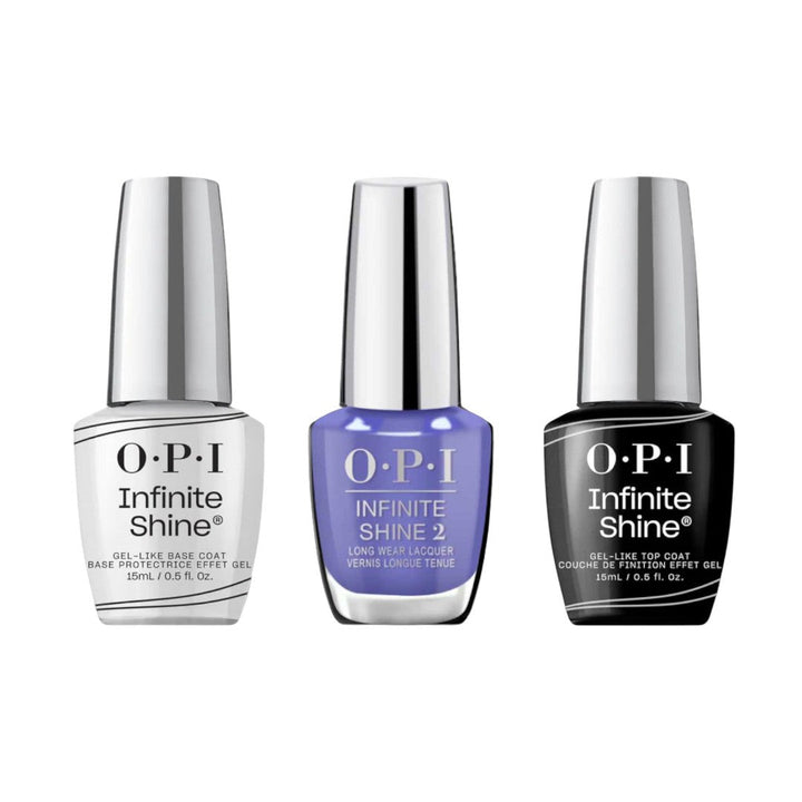 nail paint set, OPI Infinite Shine Top, Base & Colour Trio Summer Make The Rules 2023 Collection