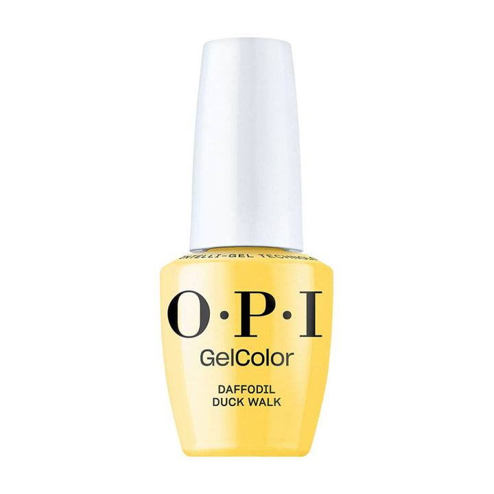 OPI Gel Polish Daffodil Duck Walk GCS056, uv gel, uv gel nail polish, colorful gel nails
