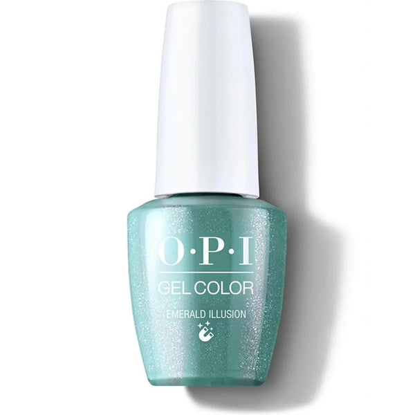 opi gel polish, opi gel color Emerald Illusion #GCE09 