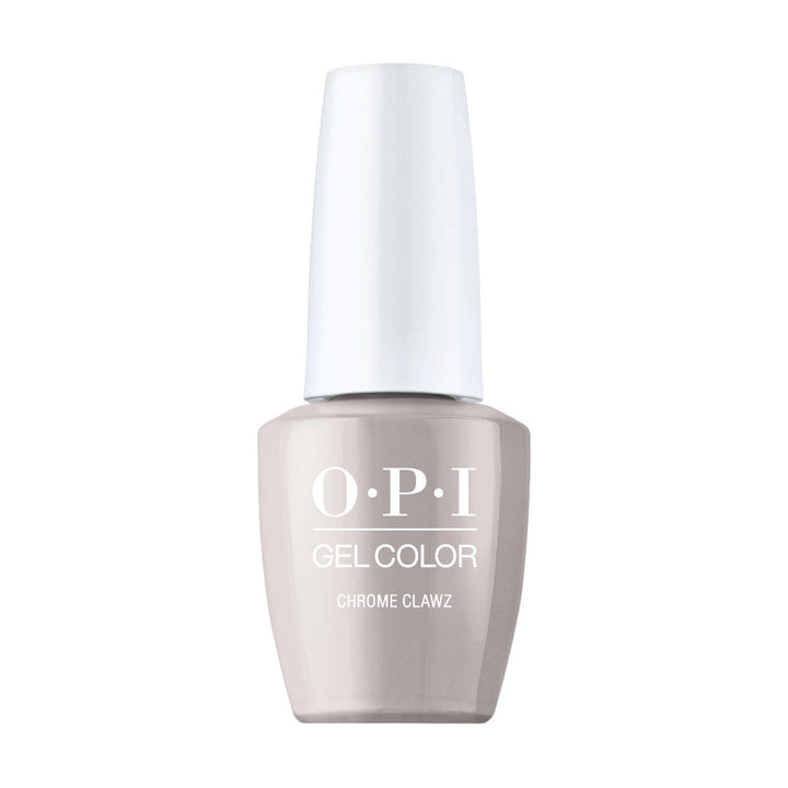 OPI Chrome Clawz, chrome and glitter nails, Silver Pearl Shimmery Gel Polish, OPI Metallic Mega Mix fall 2024 collection