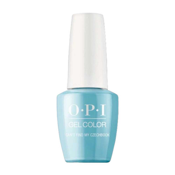 opi gel polish, opi gel color Can't Find My Czechbook #GCE75  