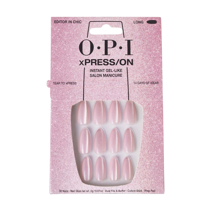 OPI xPRESS/ON Effects - Editor in Chic, opi press on nails, opi press on, opi press on nails canada, opi press on nails review