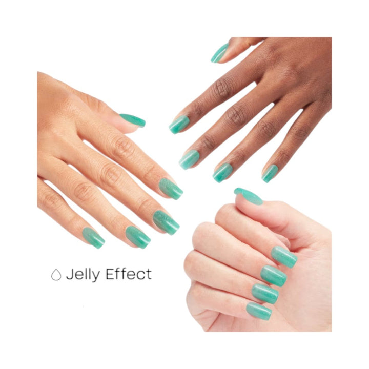 OPI xPRESS/ON Press on Nails Set without UV Light All Teal, All Shade, gel on tips, opi press on nails
