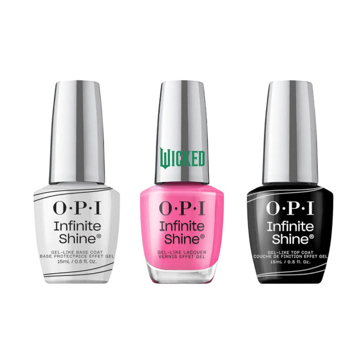 OPI Infinite Shine 2, opi nail polish infinite shine 2, opi nail lacquer gel, Top, Base & Colour Trio - Wicked Holiday Collection