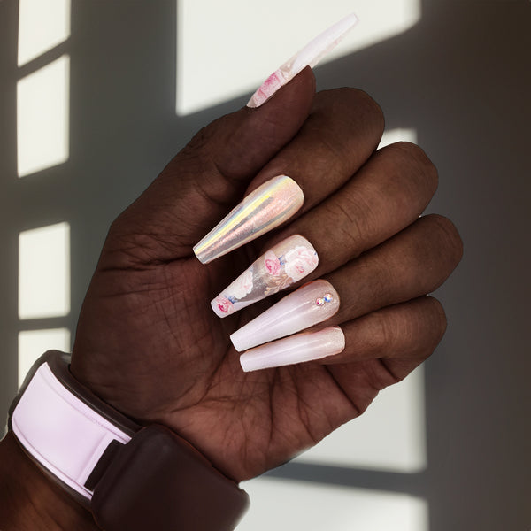 [Blossom Sheen] JoyMe Luxury Press-on Nails