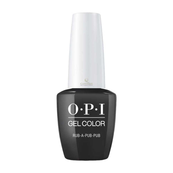opi gel polish, opi gel color Rub-A-Pub-Pub #GCU18 
