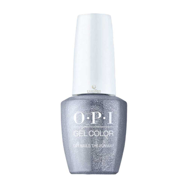 OPI Gel gray nails Colour  OPI Nails The Runway GCMI08