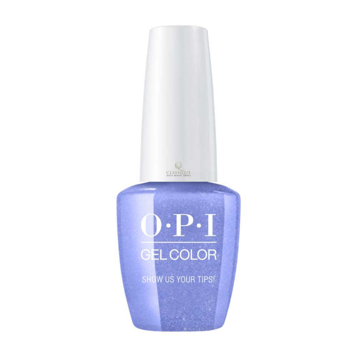 purple color, opi gel polish  Show Us Your Tips