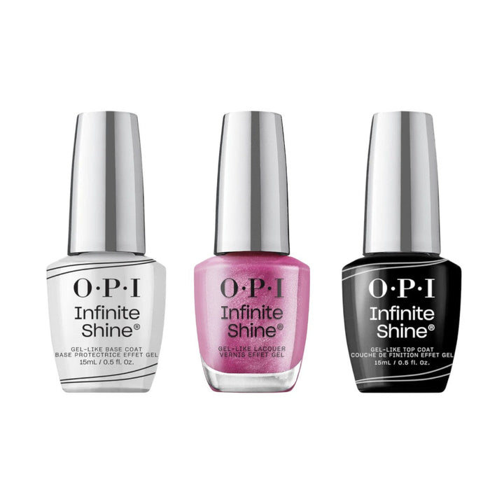 OPI Infinite Shine - Top, Base & Colour Trio - Metallic Mega Mix Collection

