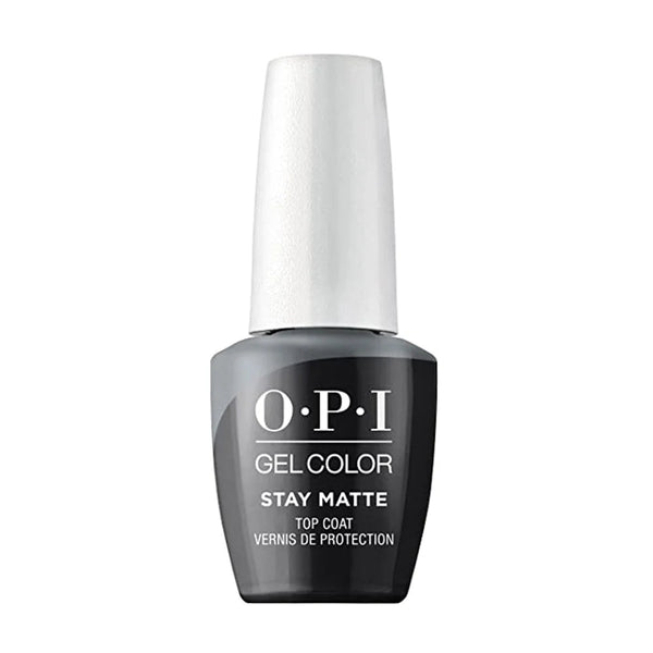 opi gel colour stay matte top coat grip gel, matt nails polish