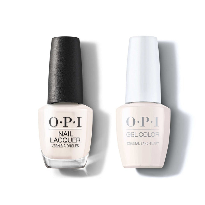 opi gel polish & matching opi nail lacquer N77 Coastal Sand-tuary