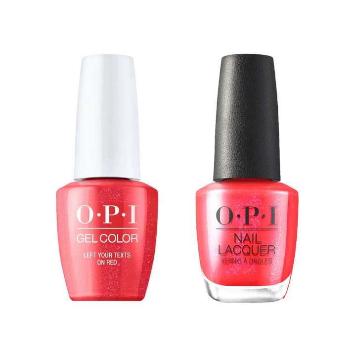 opi gel polish and matching opi nail polish Me, Myself, & OPI Collection 